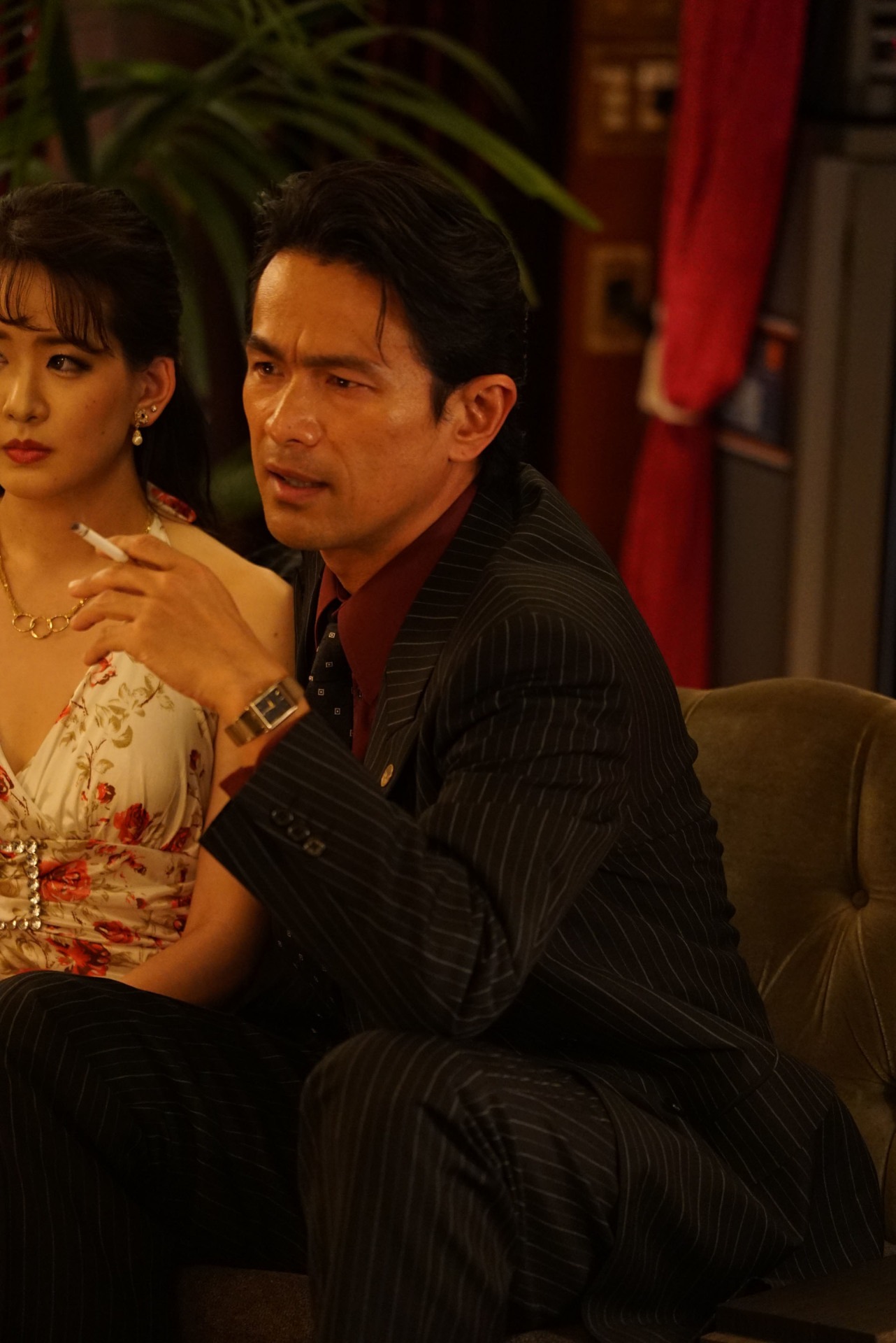 「孤狼の血」より一之瀬守孝役の江口洋介。