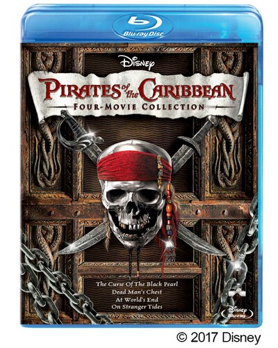 「パイレーツ・オブ・カリビアン：ブルーレイ・4ムービー・コレクション」ジャケット