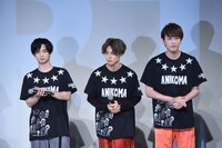 3イケメンズチーム。左から千葉雄大、草川拓弥、杉野遥亮。