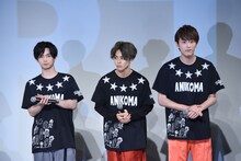 3イケメンズチーム。左から千葉雄大、草川拓弥、杉野遥亮。