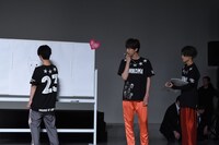 お絵かきバトルの様子。