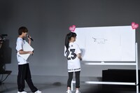 お絵かきバトルの様子。