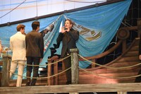 「パイレーツ・オブ・カリビアン／最後の海賊」夏祭りプレミアの様子。