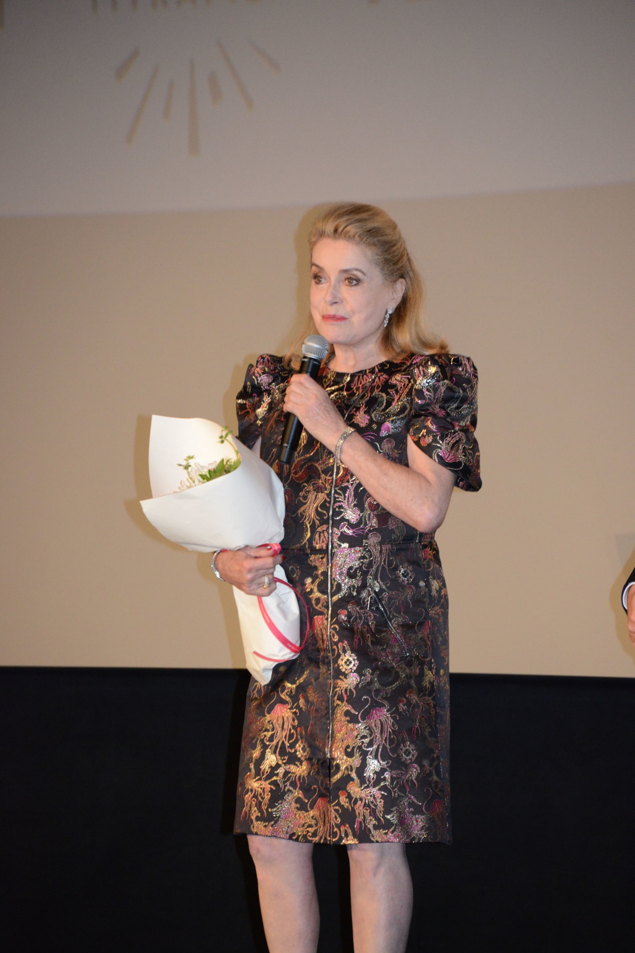 フランス映画祭2017の団長を務めるカトリーヌ・ドヌーヴ。