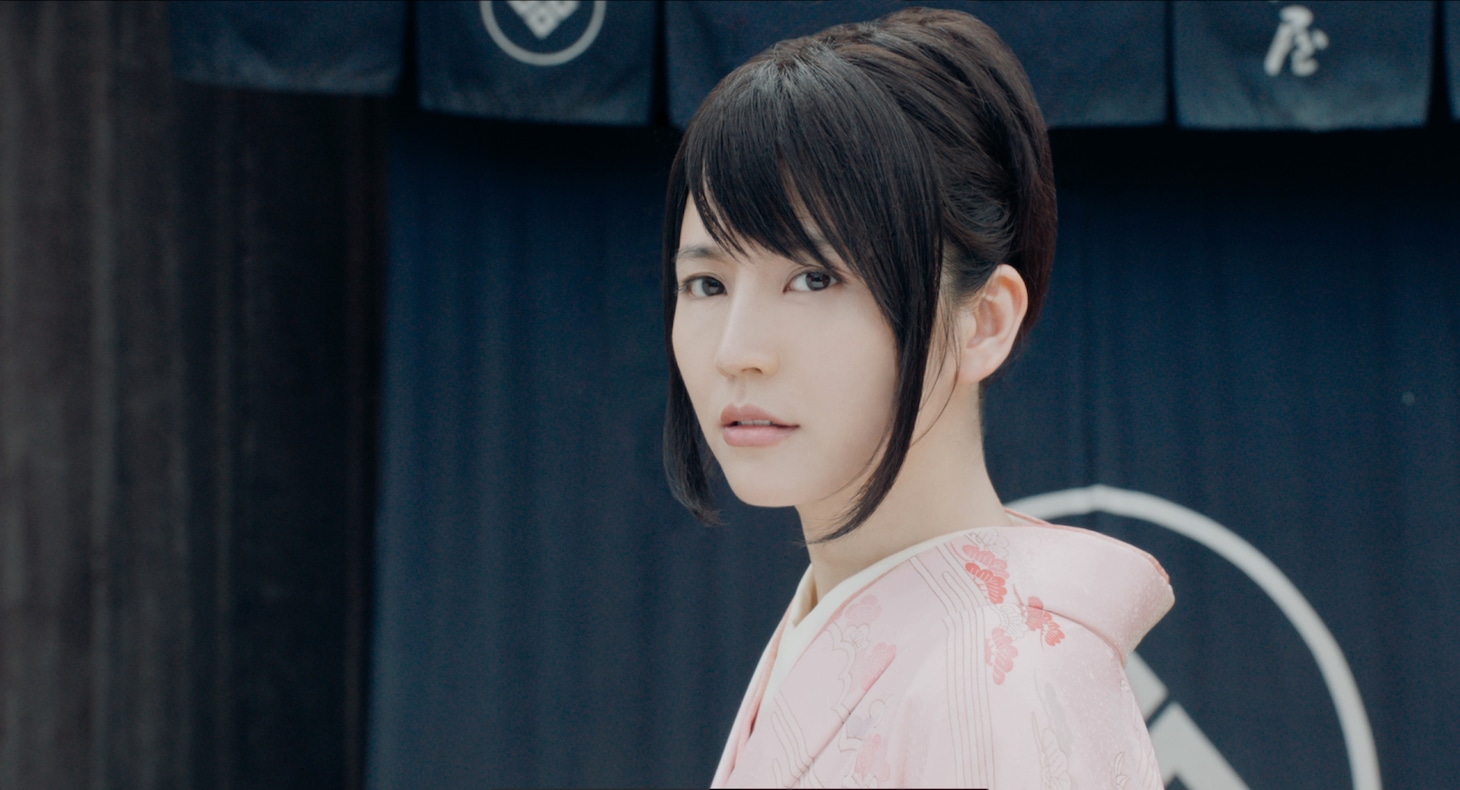 「銀魂」より、長澤まさみ演じる志村妙。
