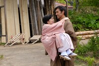 「北の桜守」稚内ロケの様子。