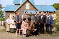 「北の桜守」稚内ロケの様子。