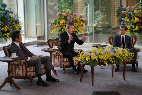 左から神田正輝、渡哲也、舘ひろし。（写真提供：NHK）