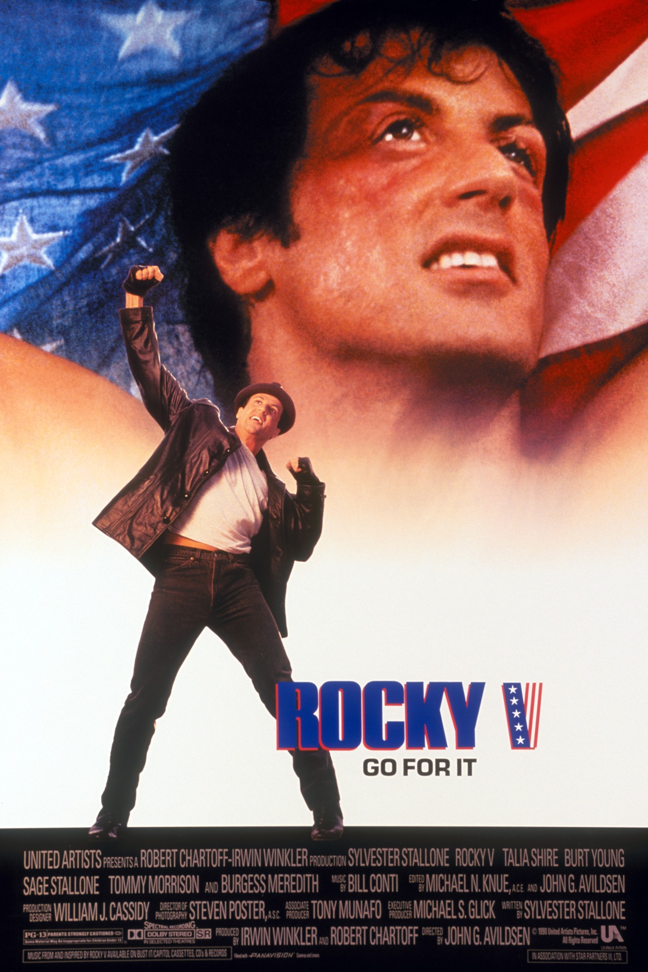 「ロッキー5 最後のドラマ」キーアート (c)1990 METRO-GOLDWYN-MAYER STUDIOS INC.. All Rights Reserved