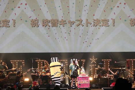 2017年6月24日、さいたまスーパーアリーナでのLiSAのライブの様子。