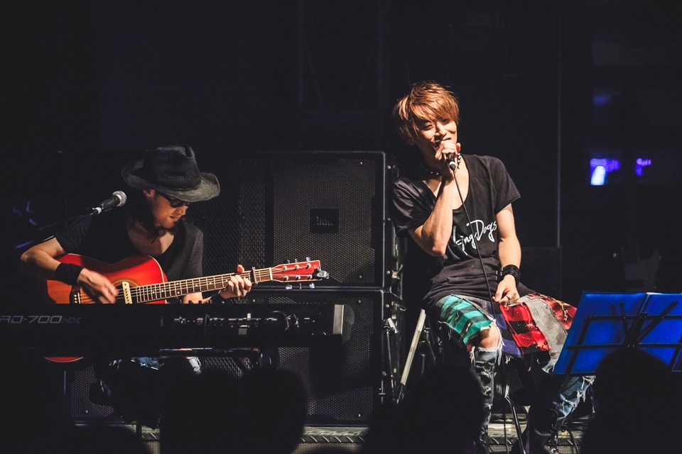 「Thinking Dogs DOG'S PARTY vol.10 ～THE 2nd ANNIVERSARY LIVE～」の様子。