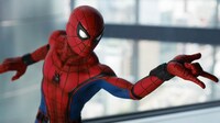 A賞の「スパイダーマンフィギュア」。
