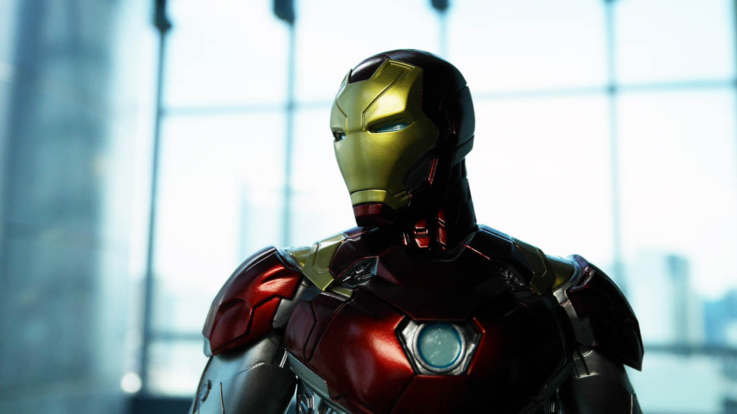 B賞の「アイアンマンマーク47フィギュア」。