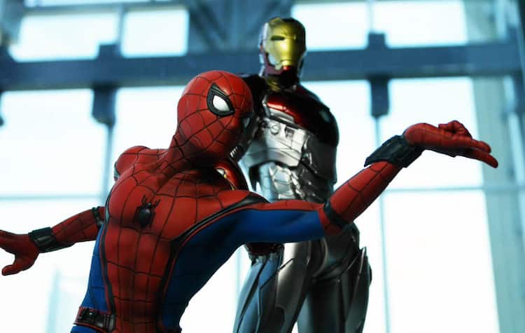 スパイダーマン：ホームカミング」一番くじにスパイディ＆アイアンマン 