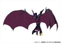 デッド・ウィングのキャラクター設定画。