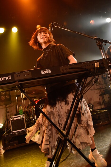 蒼山幸子（Vo, Key）（Photo by AZUSA TAKADA）