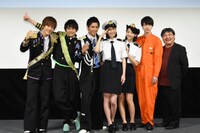 ドラマ「マジで航海してます。」制作発表会の様子。