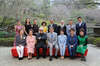 「やすらぎの郷」会見の様子。