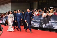 「パワーレンジャー」レッドカーペットイベントの様子。