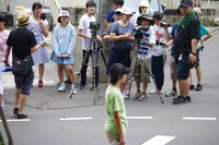 ジュニア映画制作ワークショップ 2016の様子。