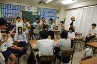 ジュニア映画制作ワークショップ 2016の様子。