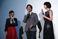 左から藤原さくら、三浦貴大、門脇麦。