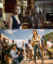 ローラ・ハドック演じるヴィヴィアン（上）、イザベラ・モナー演じるイザベラ（下）。