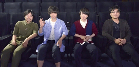 ビジュアルコメンタリーを収録した際の様子。