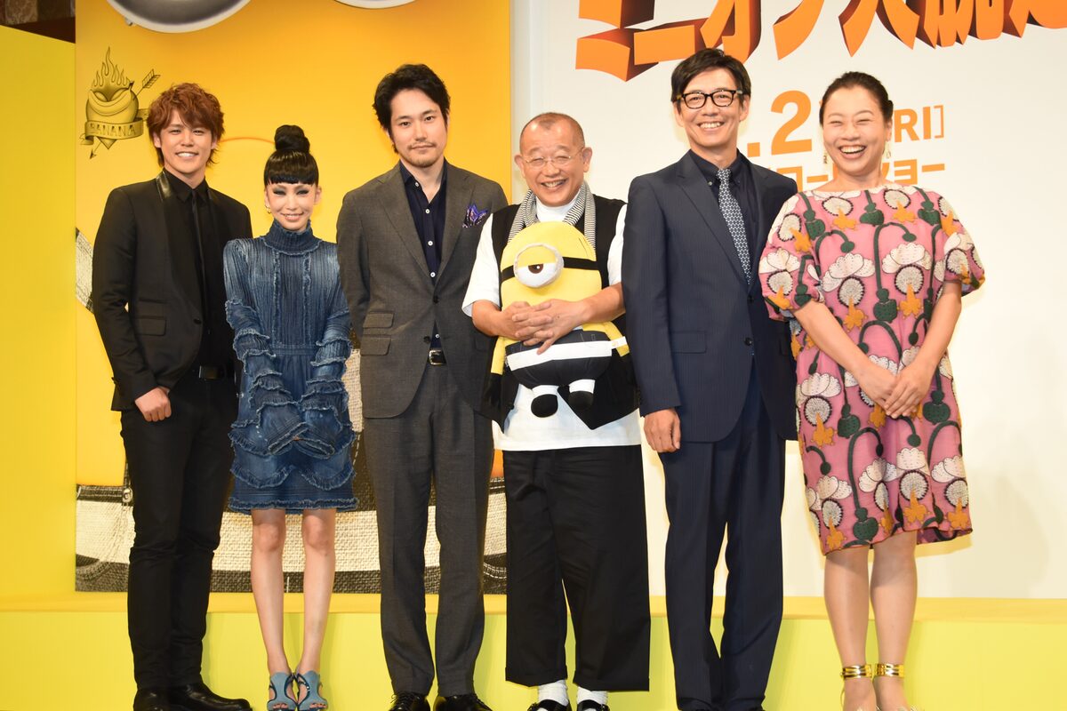 笑福亭鶴瓶が松山ケンイチや宮野真守に嫉妬 グルー イベントで みんなうまい 映画ナタリー