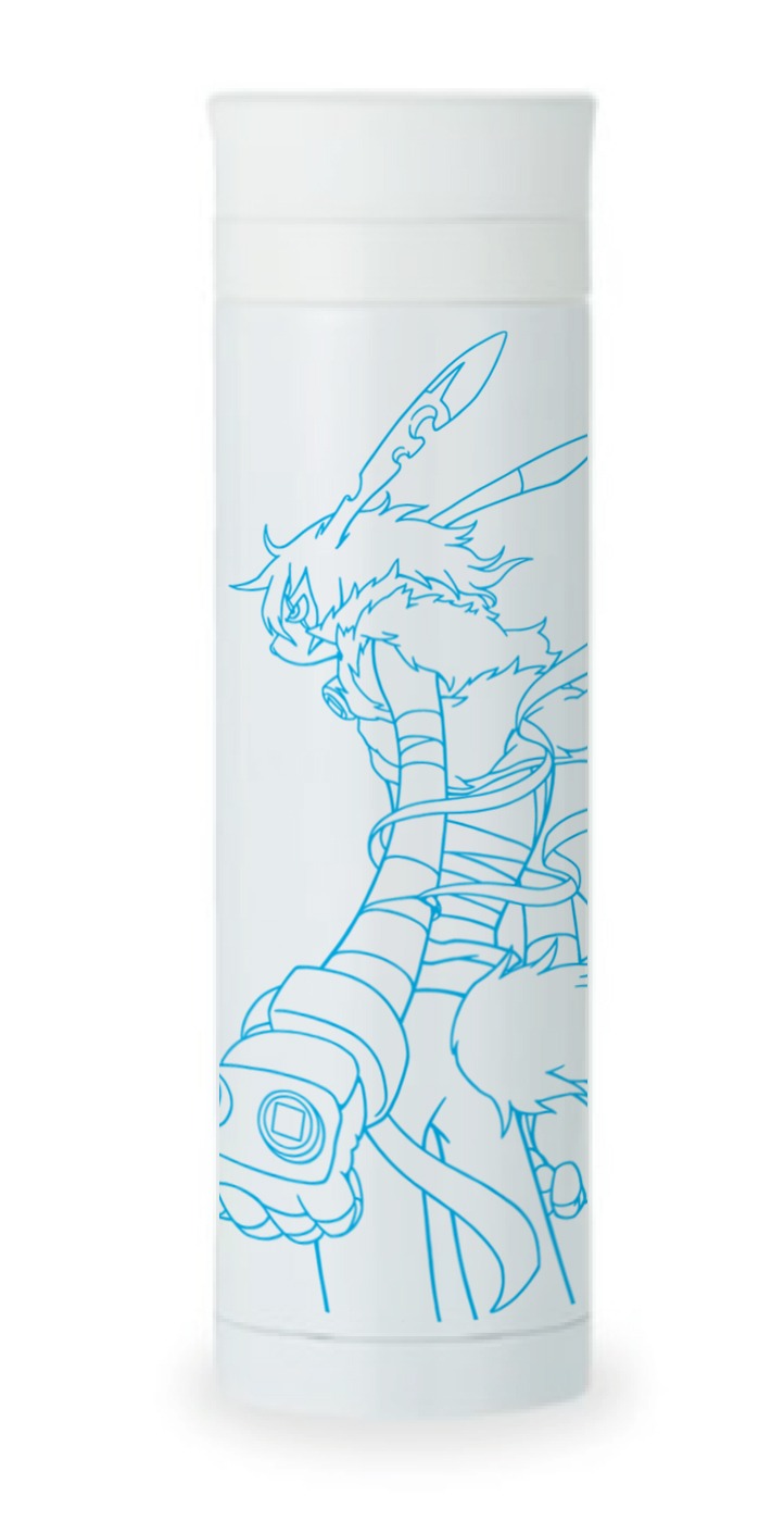 岡崎能士描き下ろしデザインステンレスボトル。（3132円）