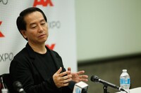 「Anime Expo 2017」に主席した曽利文彦。