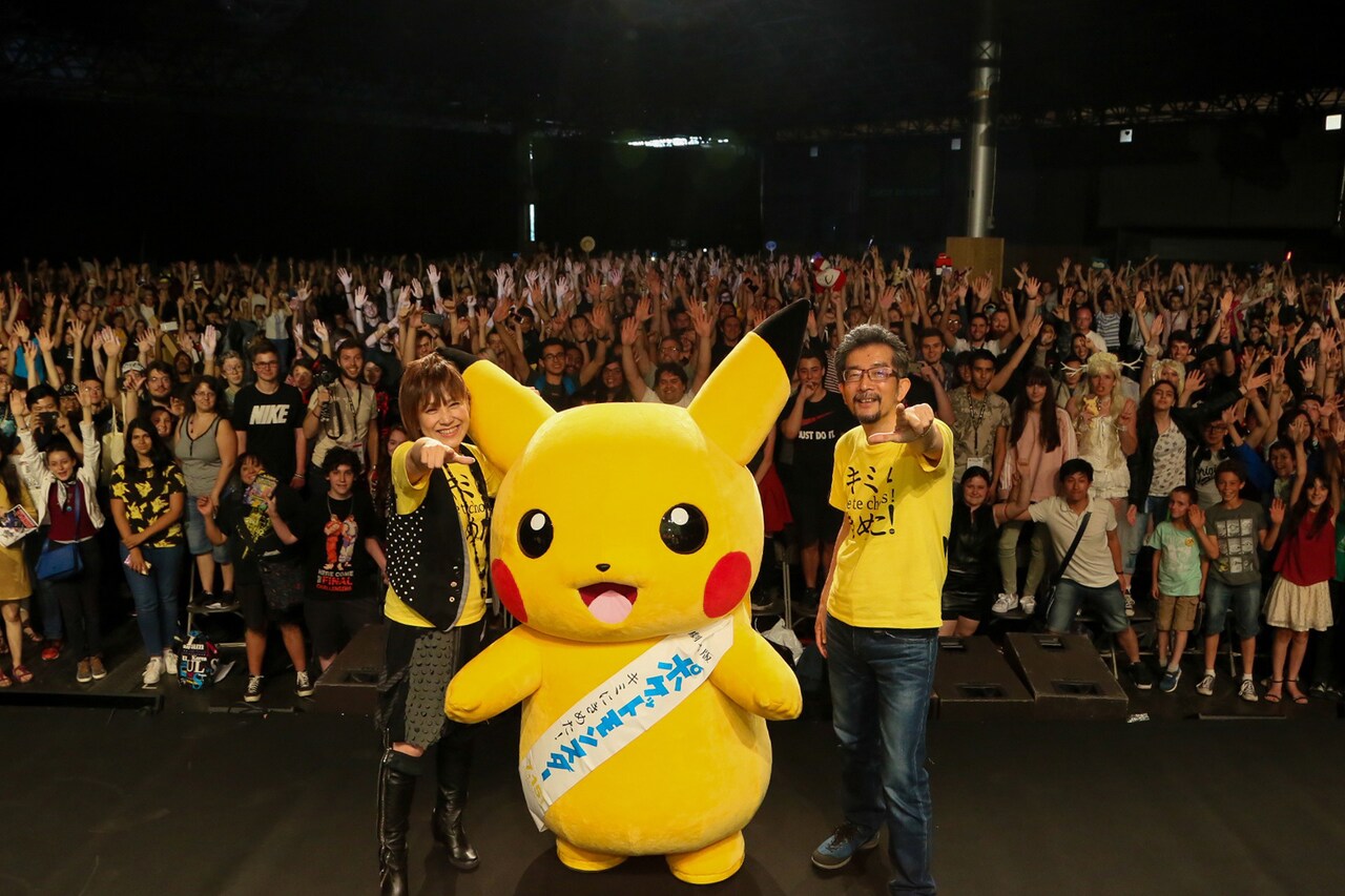 仏Japan Expoで劇場版ポケモン上映、松本梨香が観客3000人と「キミにきめた！」