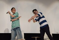 左から窪塚洋介、榊英雄。