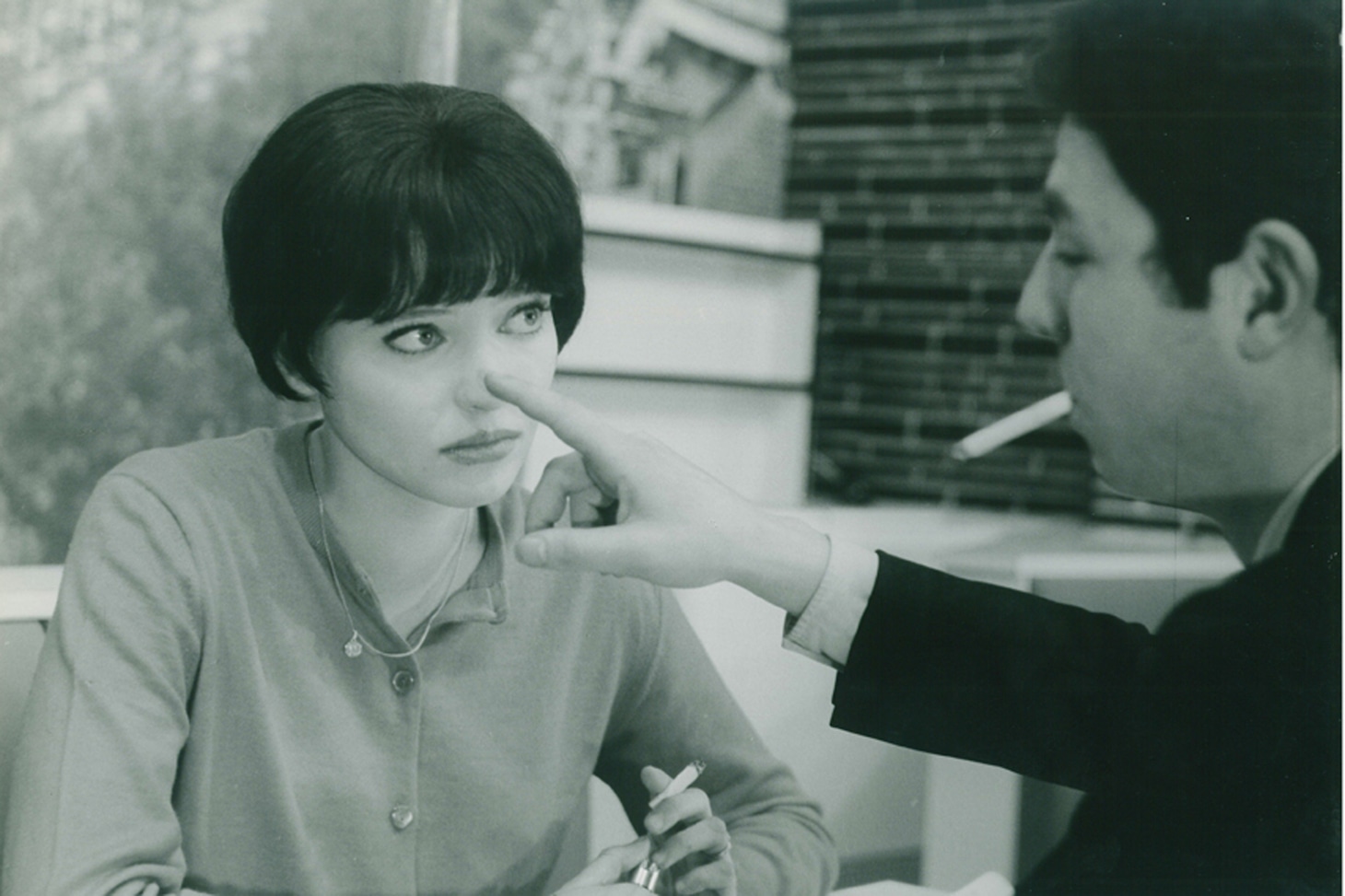 「女と男のいる舗道」 (c)1962.LES FILMS DE LA PLEIADE.Paris