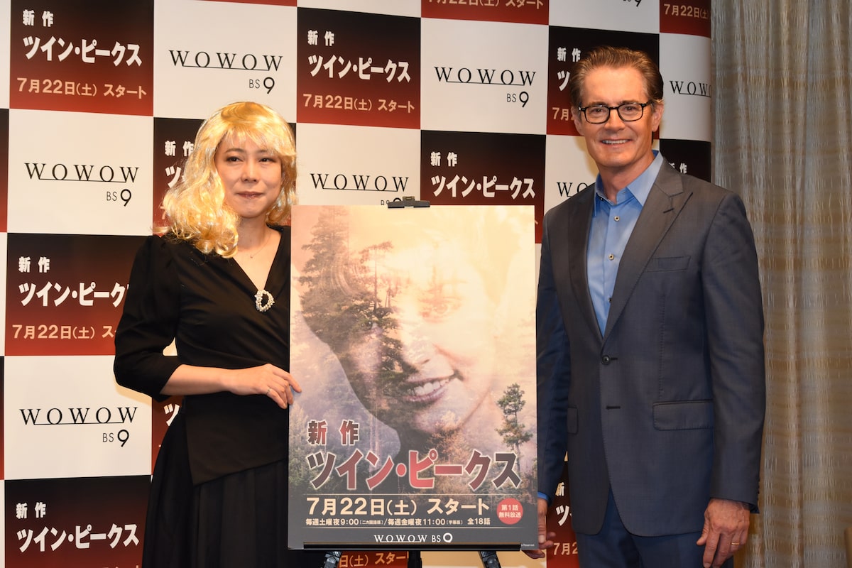 ツイン ピークス K マクラクラン来日 記者会見で クーパーに戻りたかった 映画ナタリー