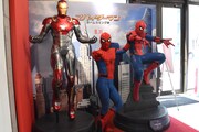 「スパイダーマン：ホームカミング ポップアップストア in 原宿」店内の様子。