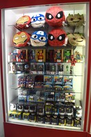 「スパイダーマン：ホームカミング ポップアップストア in 原宿」店内の様子。