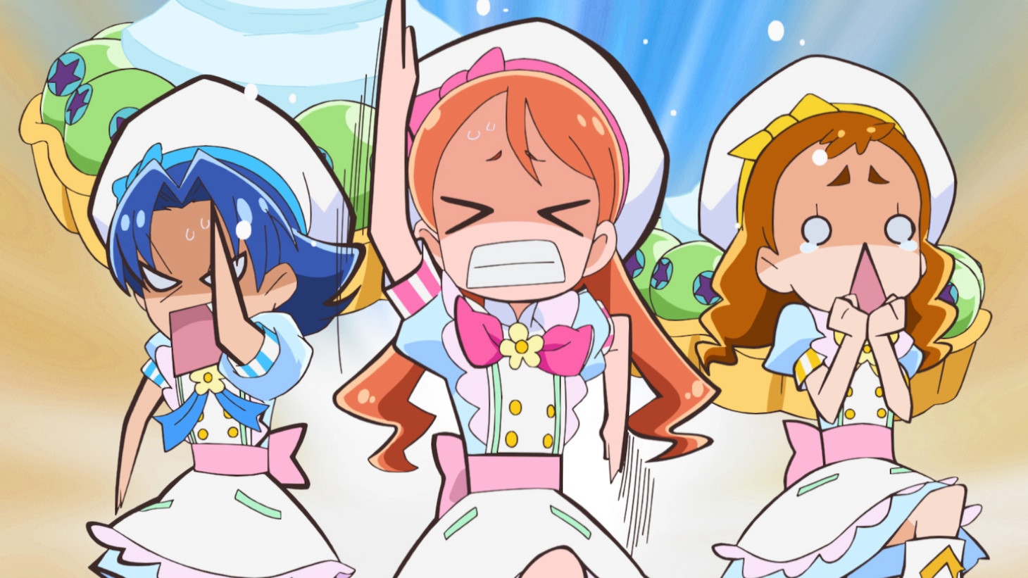 劇場アニメーション「映画キラキラ☆プリキュアアラモード パリッと！想い出のミルフィーユ！」より。