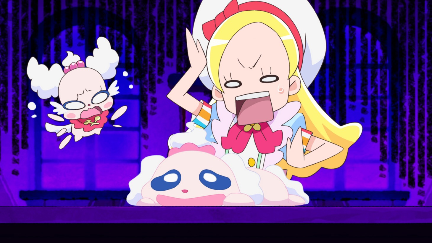 劇場アニメーション「映画キラキラ☆プリキュアアラモード パリッと！想い出のミルフィーユ！」より。