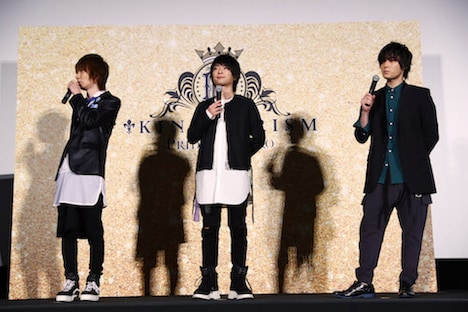 左から前野智昭、柿原徹也、増田俊樹。