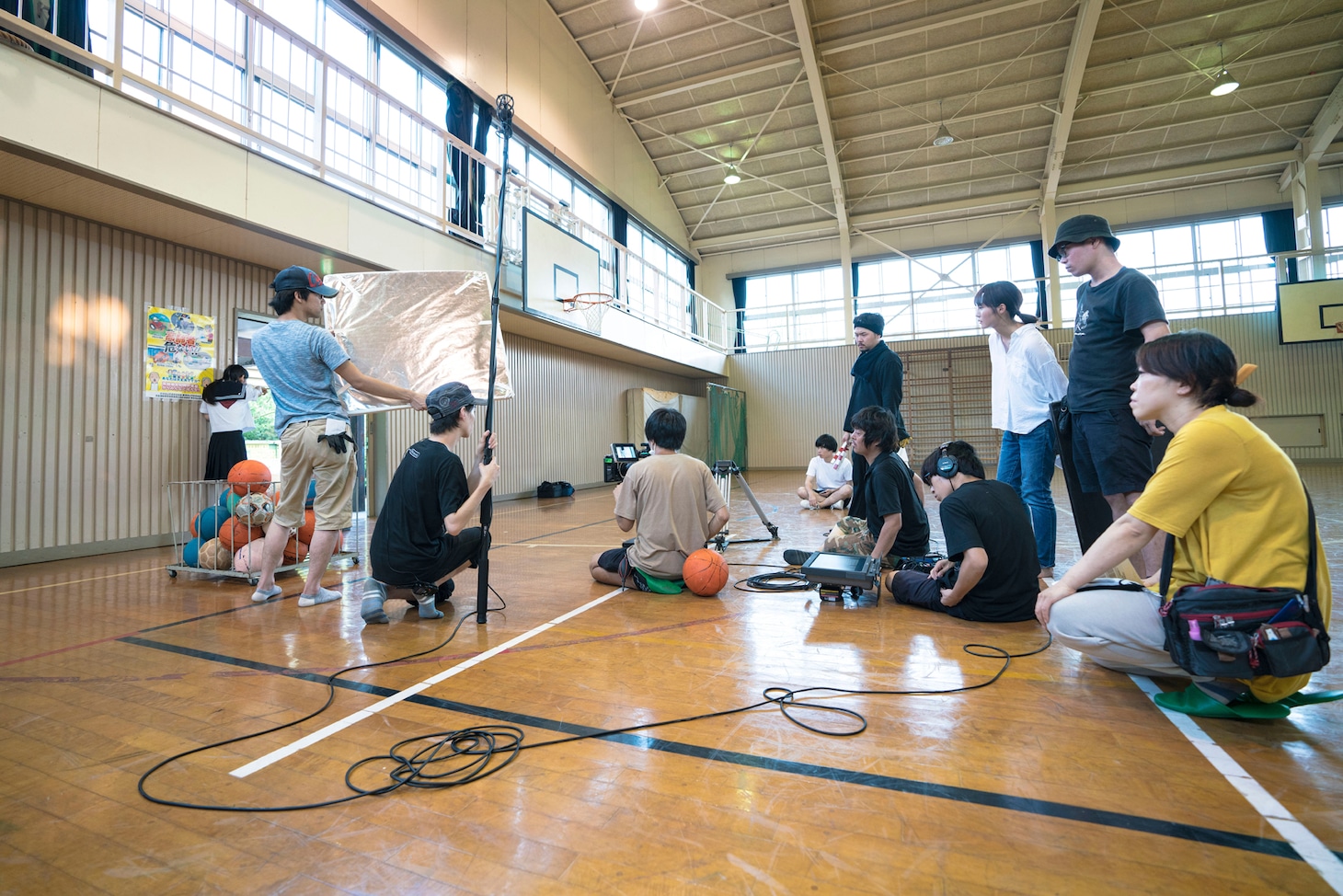 「スクールアウトサイダー」メイキング
