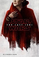 「スター・ウォーズ／最後のジェダイ」アメリカ版ティザーポスタービジュアル（レイア）
