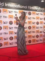 マドリード国際映画祭のアワードナイトに出席した鈴木紗理奈。