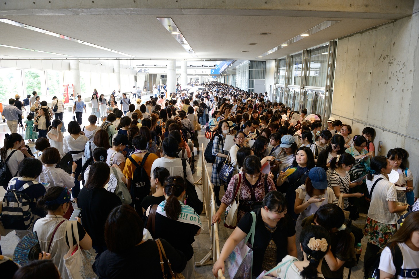 「ユーリ!!! on FESTIVAL」会場の様子。