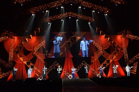 「ユーリ!!! on FESTIVAL」朗読劇の様子。