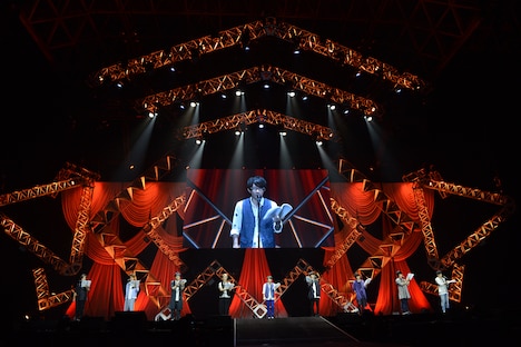 「ユーリ!!! on FESTIVAL」朗読劇の様子。