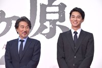 「関ヶ原」完成披露イベントの様子。