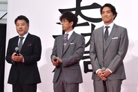 「関ヶ原」完成披露イベントの様子。