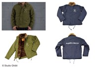 紅の豚 デッキジャケット マンマユート団 カーキ / ネイビー（各3万7800円）