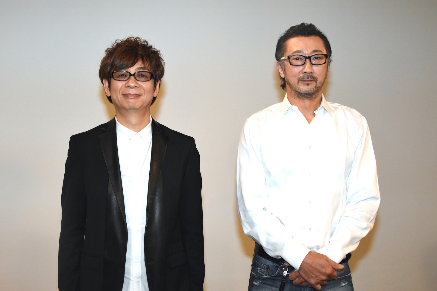 左から山寺宏一、大塚明夫。